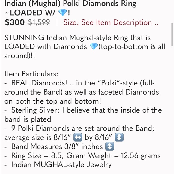 Diamond ring - Picture 7 of 9